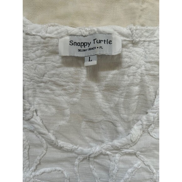 Snappy Turtle womens Cover Up Tunic Top - Picture 5 of 7